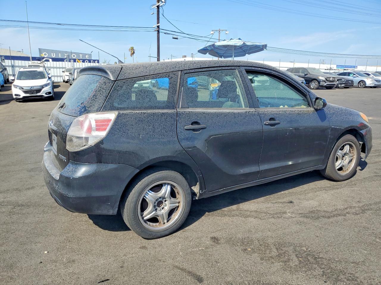 2007 Toyota Matrix Aut Black vin: 2T1KR32E77C654664