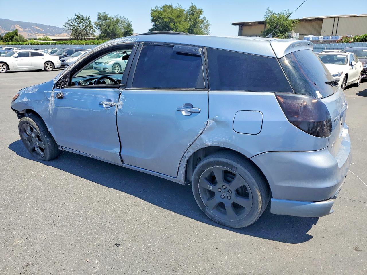 2007 Toyota Corolla Matrix Xr Blue vin: 2T1KR32E77C678768