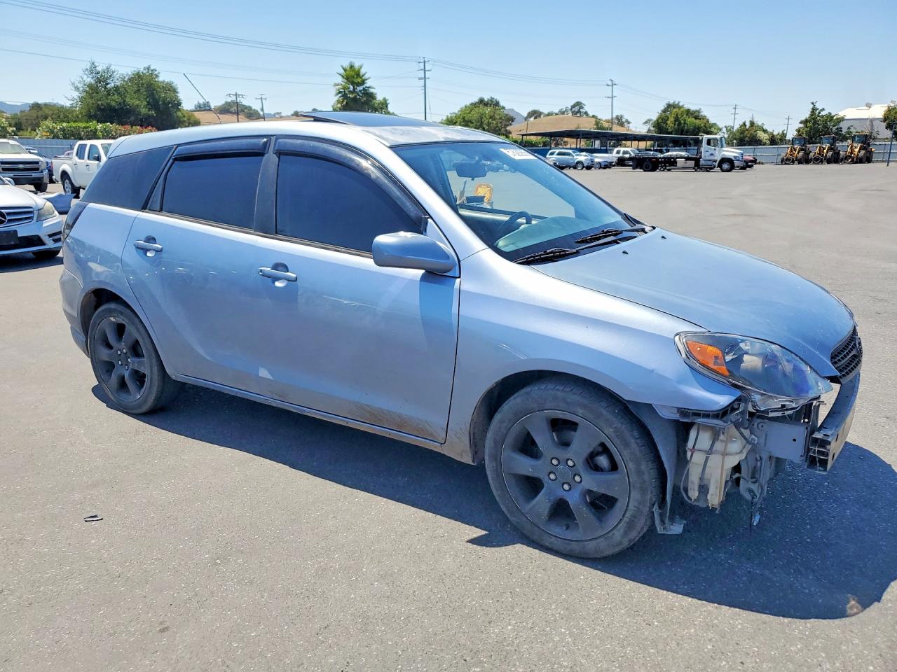 2007 Toyota Corolla Matrix Xr Blue vin: 2T1KR32E77C678768