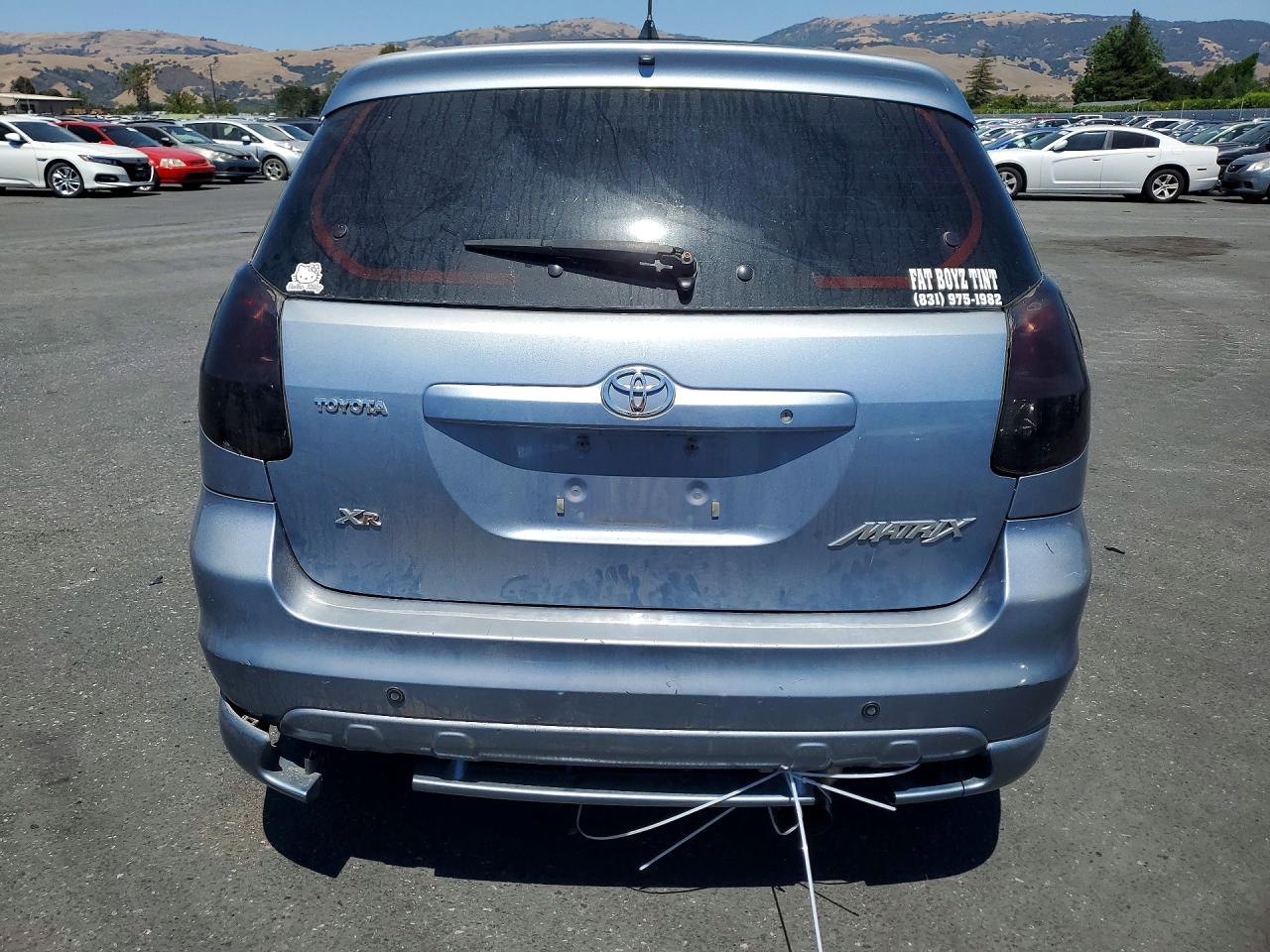 2007 Toyota Corolla Matrix Xr Blue vin: 2T1KR32E77C678768