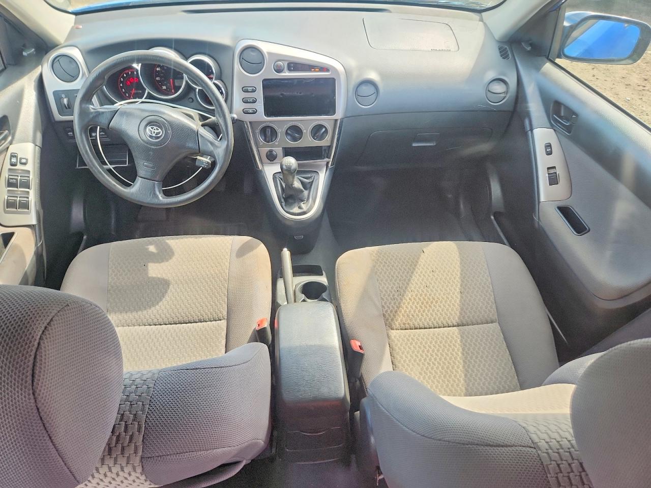2008 Toyota Corolla Matrix Xr Blue vin: 2T1KR32E78C693367