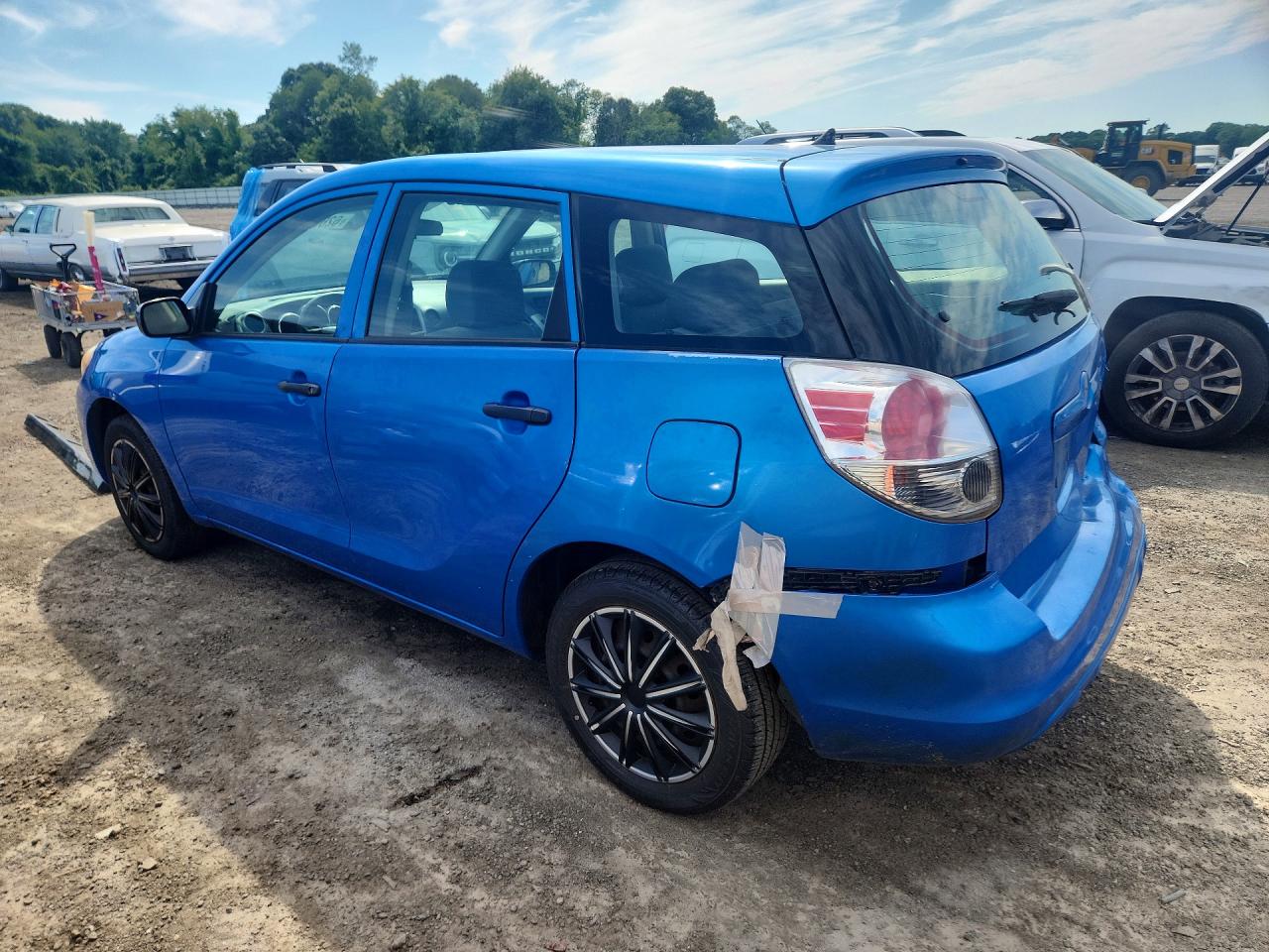 2008 Toyota Corolla Matrix Xr Blue vin: 2T1KR32E78C693367