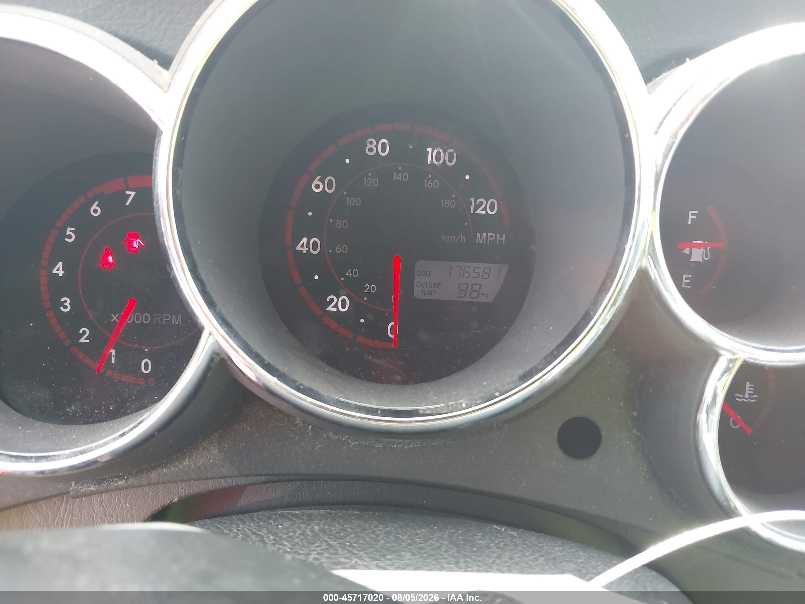 2008 Toyota Matrix Std Red vin: 2T1KR32E78C706165