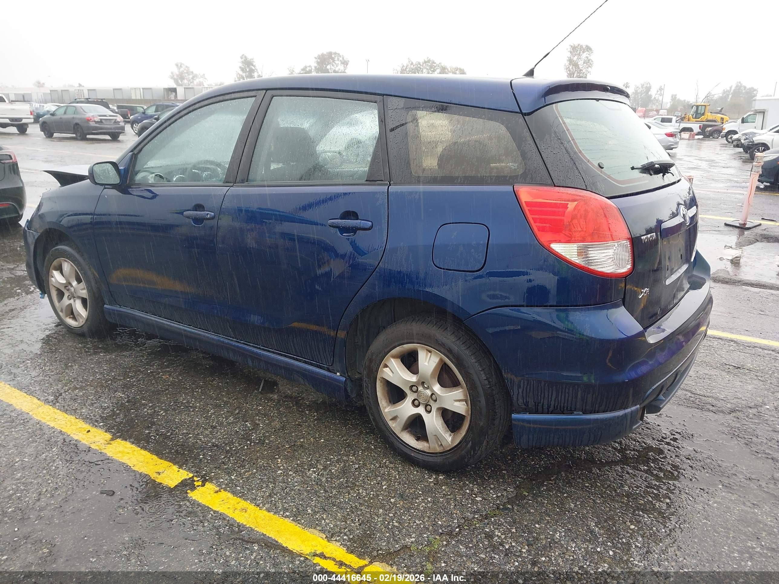2003 Toyota Matrix Xr Blue vin: 2T1KR32E83C015929
