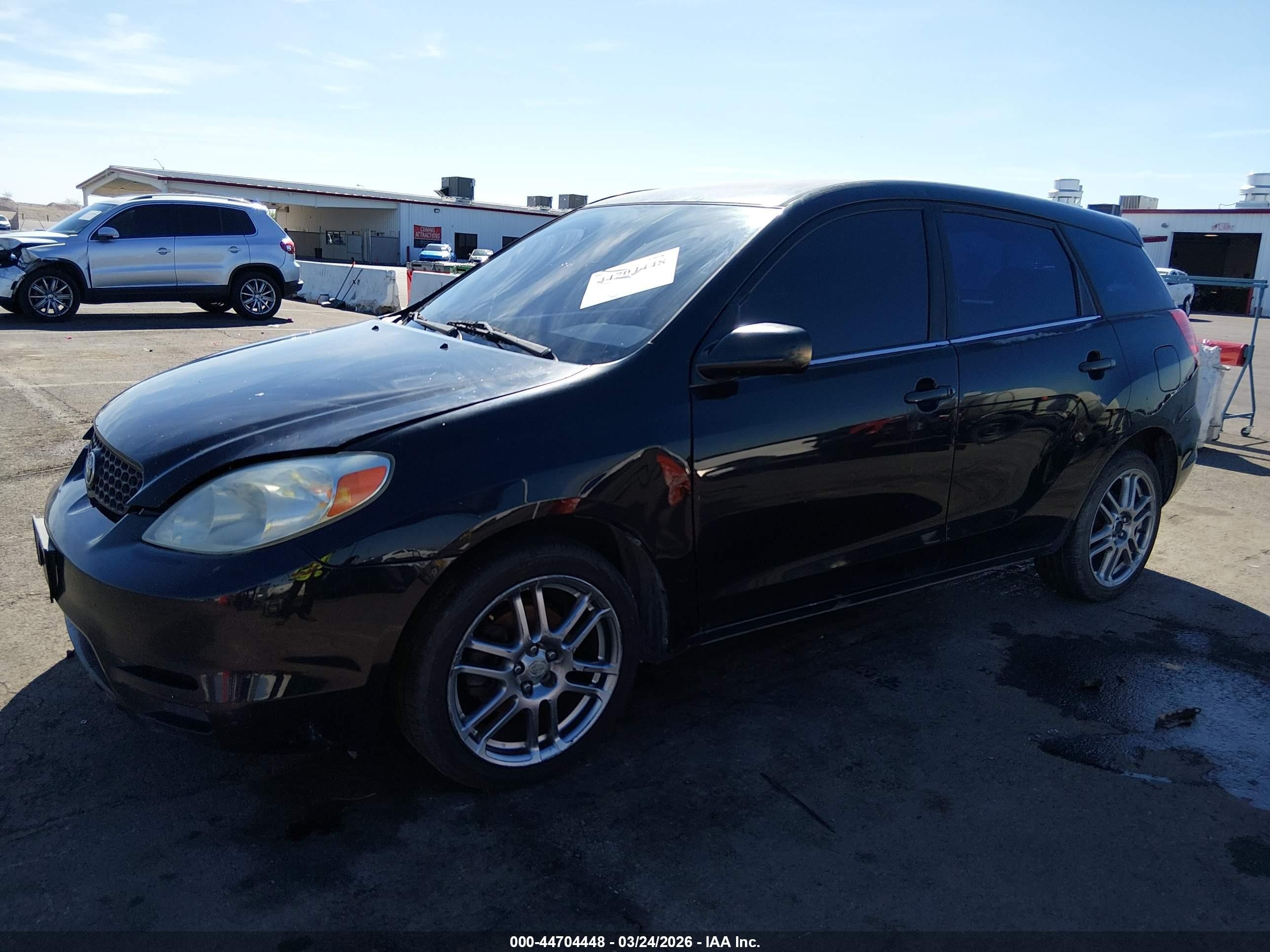 2003 Toyota Matrix Standard Black vin: 2T1KR32E83C021147