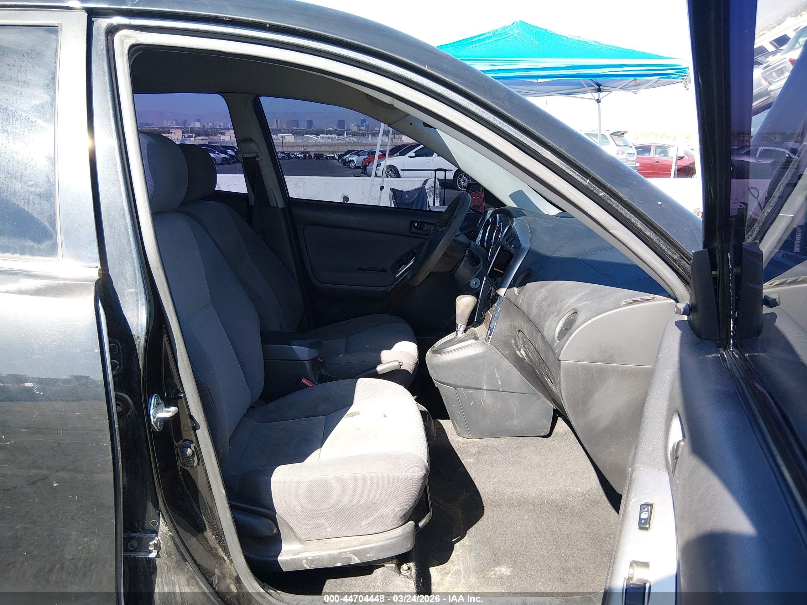 2003 Toyota Matrix Standard Black vin: 2T1KR32E83C021147