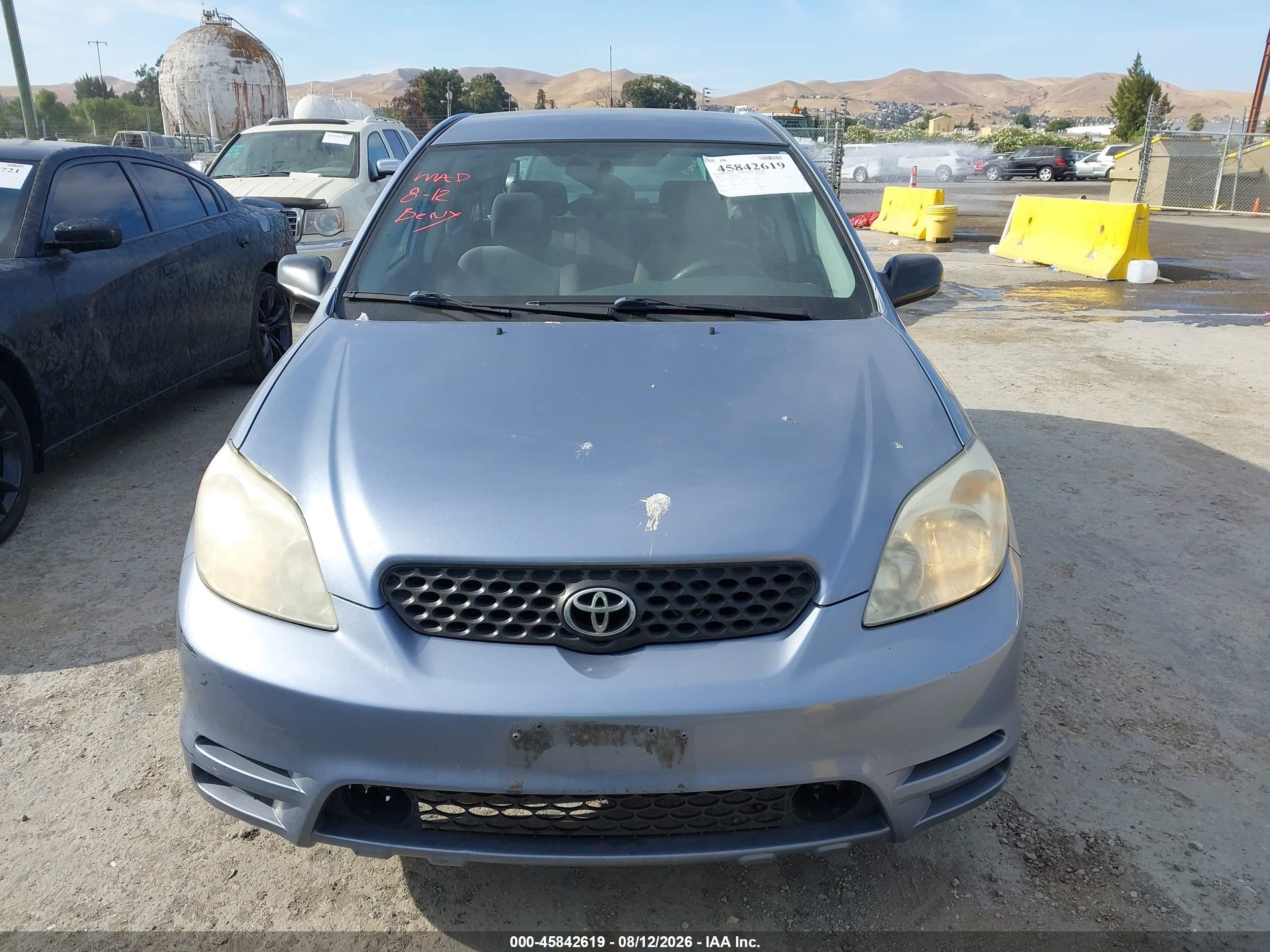 2003 Toyota Matrix Standard Light Blue vin: 2T1KR32E83C023903