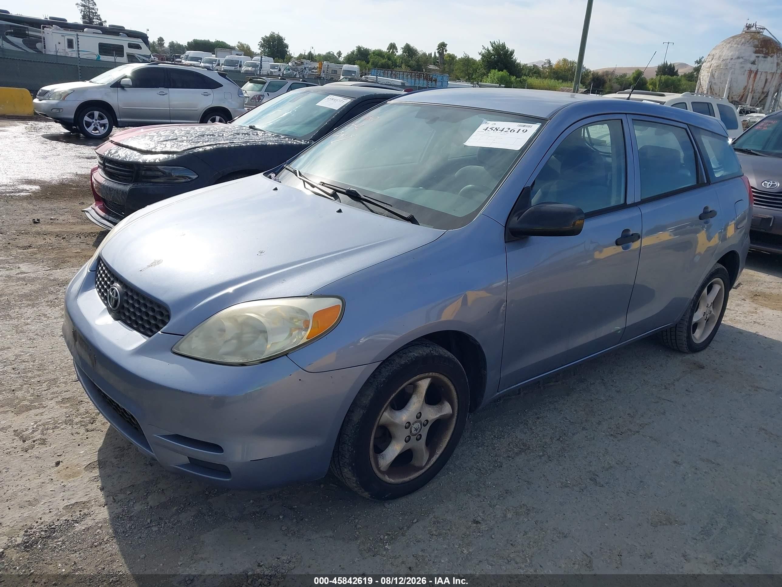 2003 Toyota Matrix Standard Light Blue vin: 2T1KR32E83C023903