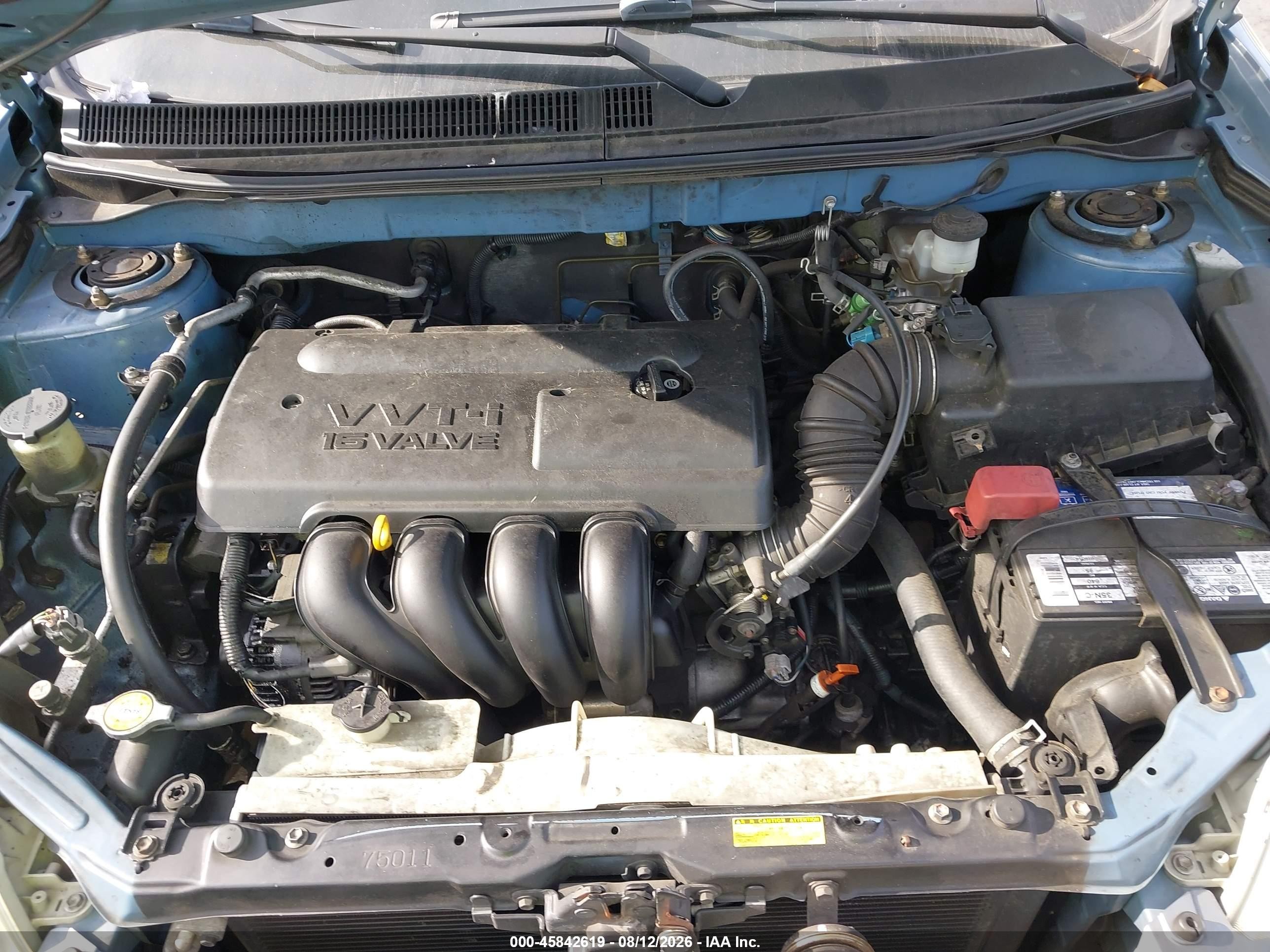 2003 Toyota Matrix Standard Light Blue vin: 2T1KR32E83C023903