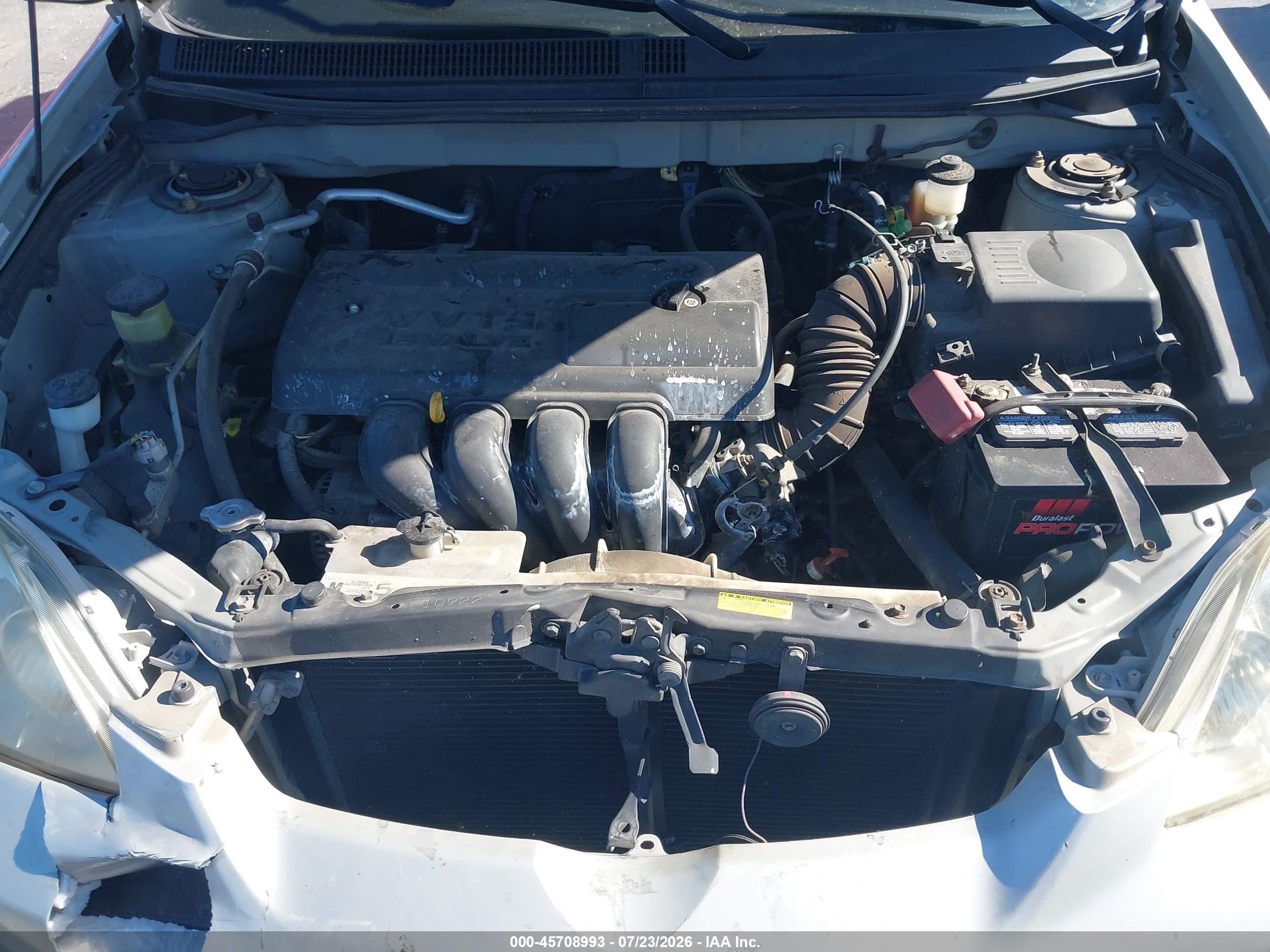 2003 Toyota Matrix Standard Серебряный vin: 2T1KR32E83C102911