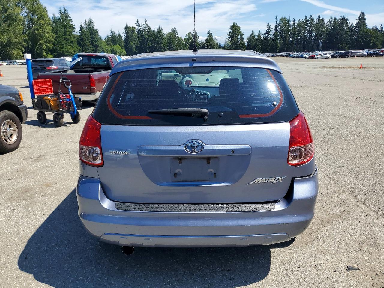2003 Toyota Matrix Base Blue vin: 2T1KR32E83C127548