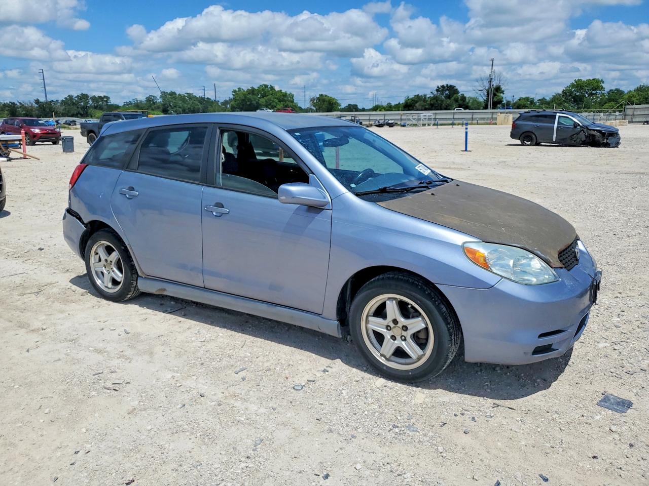 2004 Toyota Corolla Matrix Xr Blue vin: 2T1KR32E84C209863