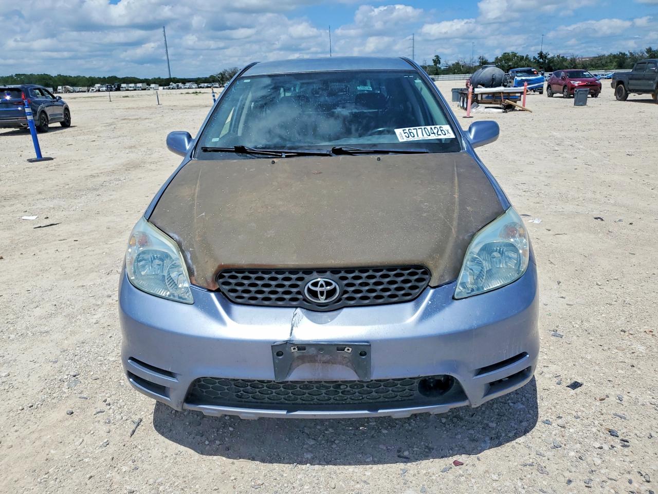 2004 Toyota Corolla Matrix Xr Blue vin: 2T1KR32E84C209863
