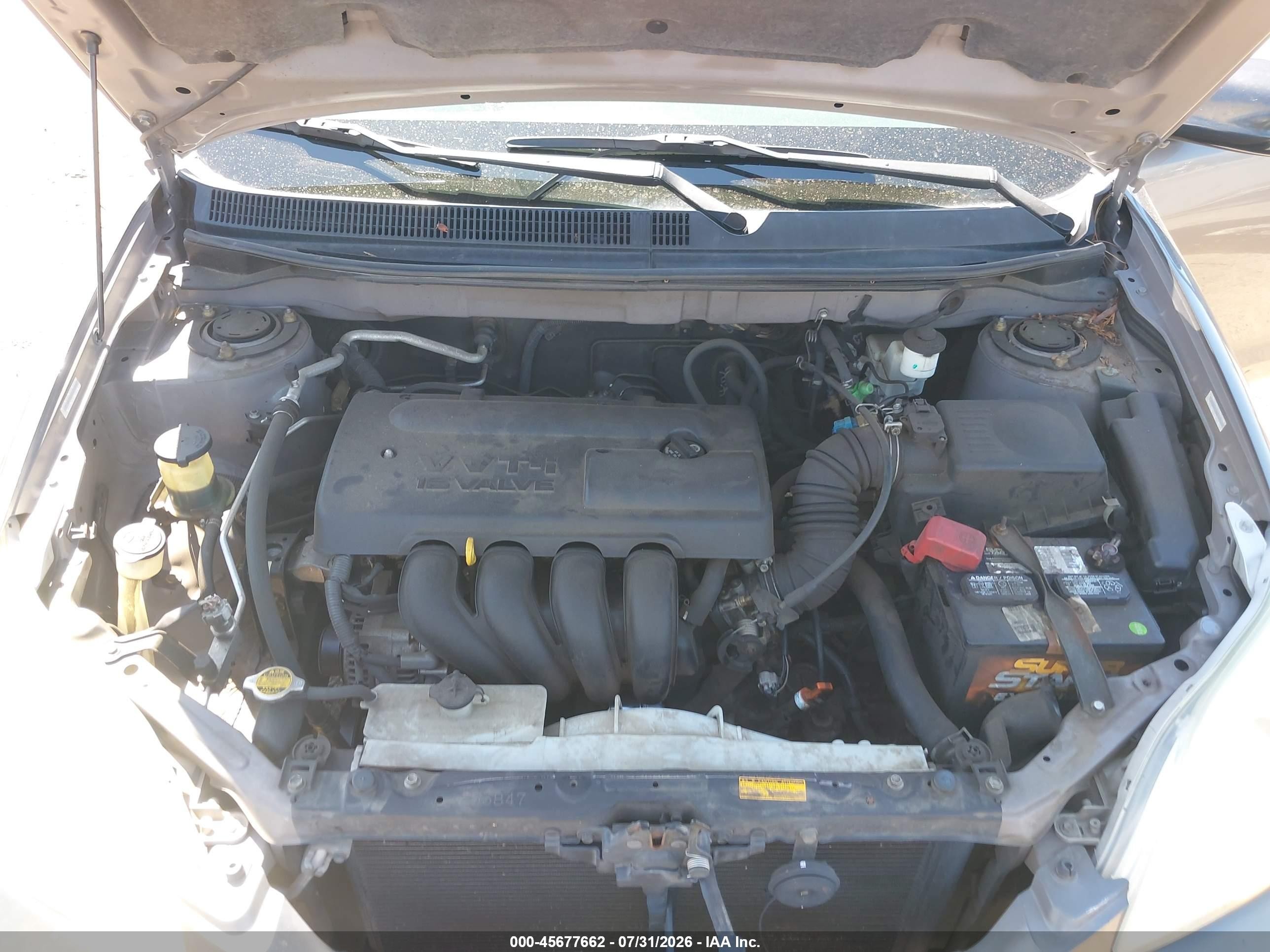 2004 Toyota Matrix Standard Gray vin: 2T1KR32E84C260182