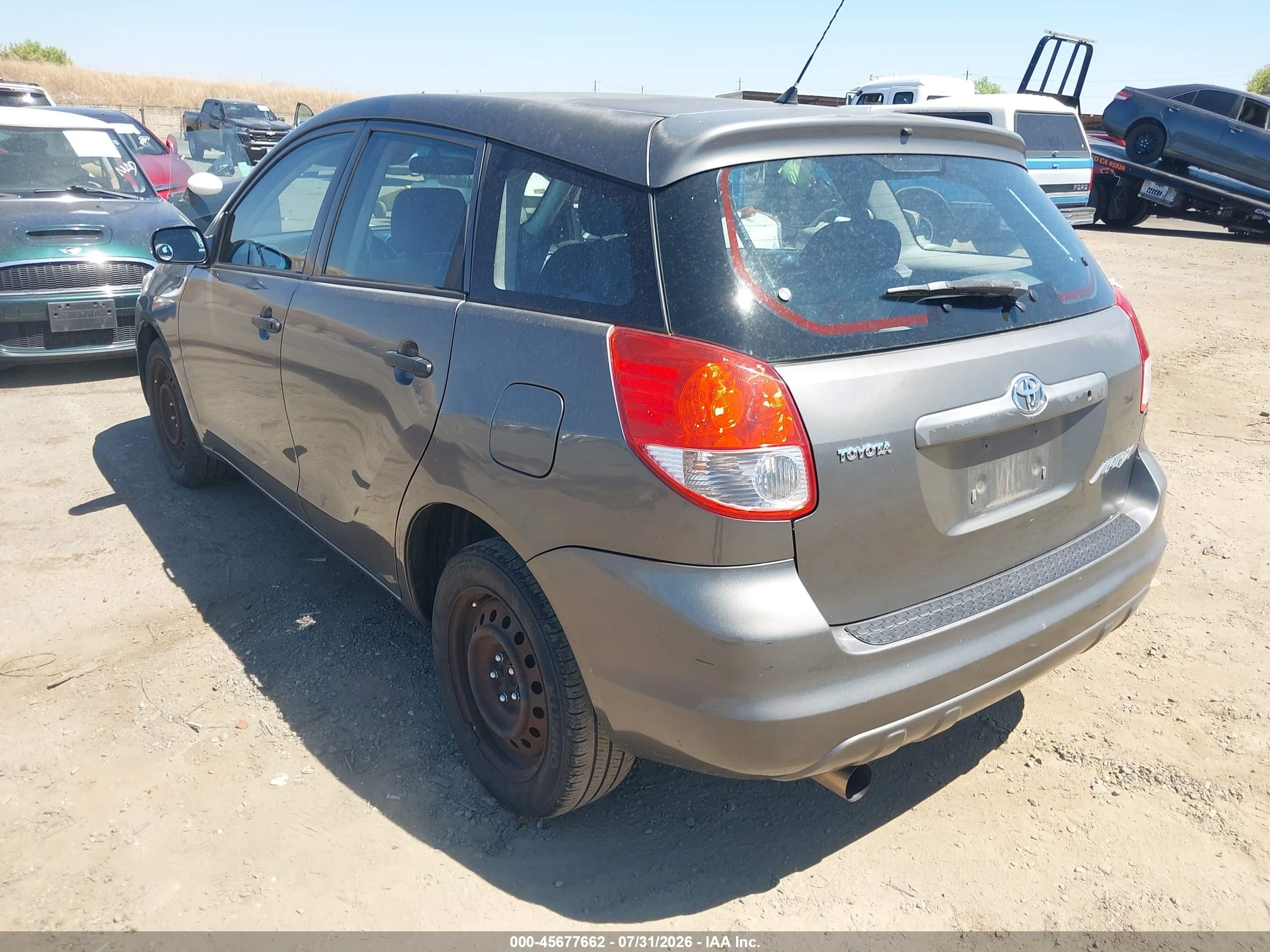 2004 Toyota Matrix Standard Gray vin: 2T1KR32E84C260182