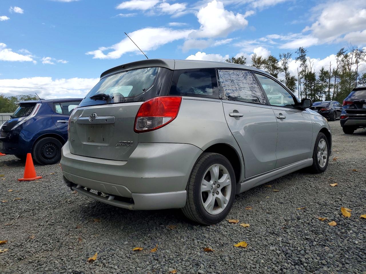 2004 Toyota Matrix Xr Silver vin: 2T1KR32E84C294591