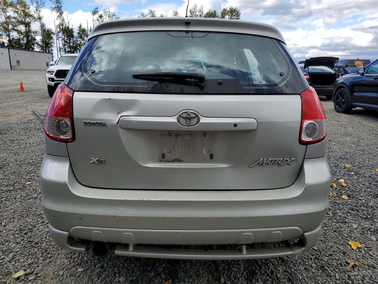 2004 Toyota Matrix Xr Silver vin: 2T1KR32E84C294591