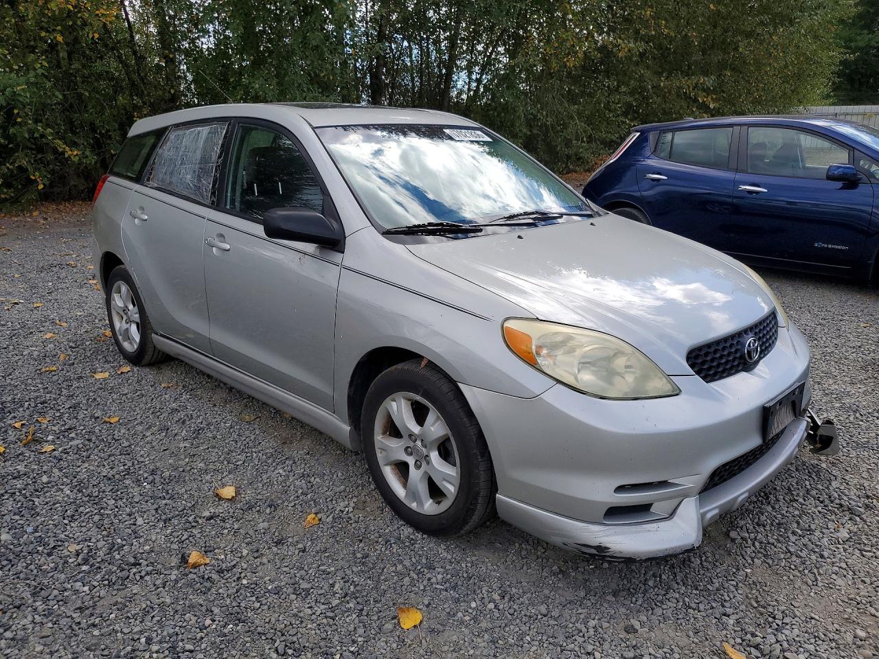 2004 Toyota Matrix Xr Silver vin: 2T1KR32E84C294591
