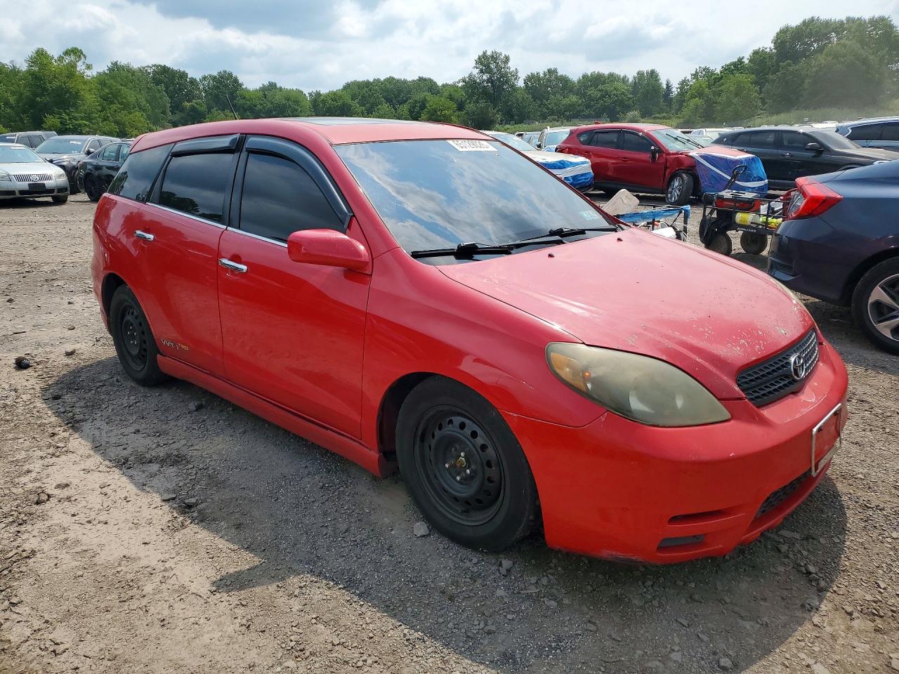 2005 Toyota Matrix Xr Red vin: 2T1KR32E85C333455