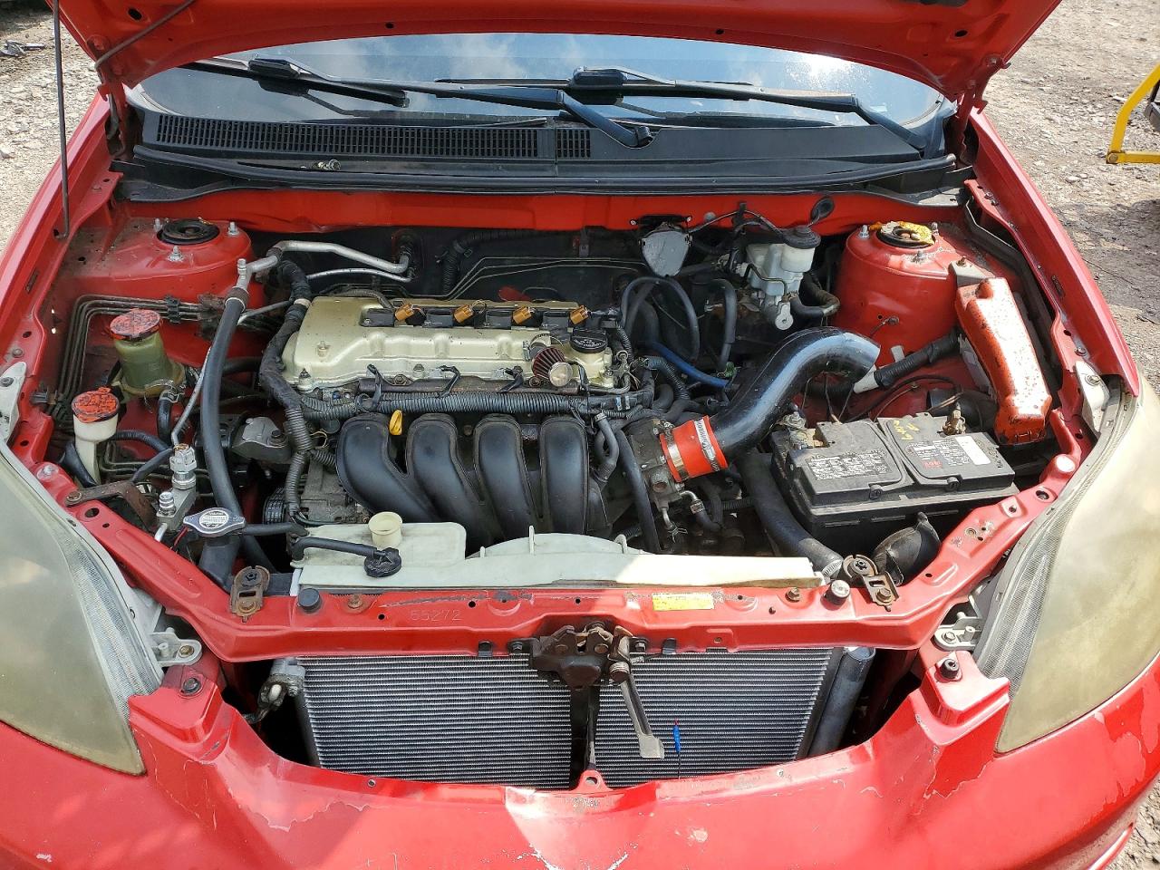 2005 Toyota Matrix Xr Red vin: 2T1KR32E85C333455