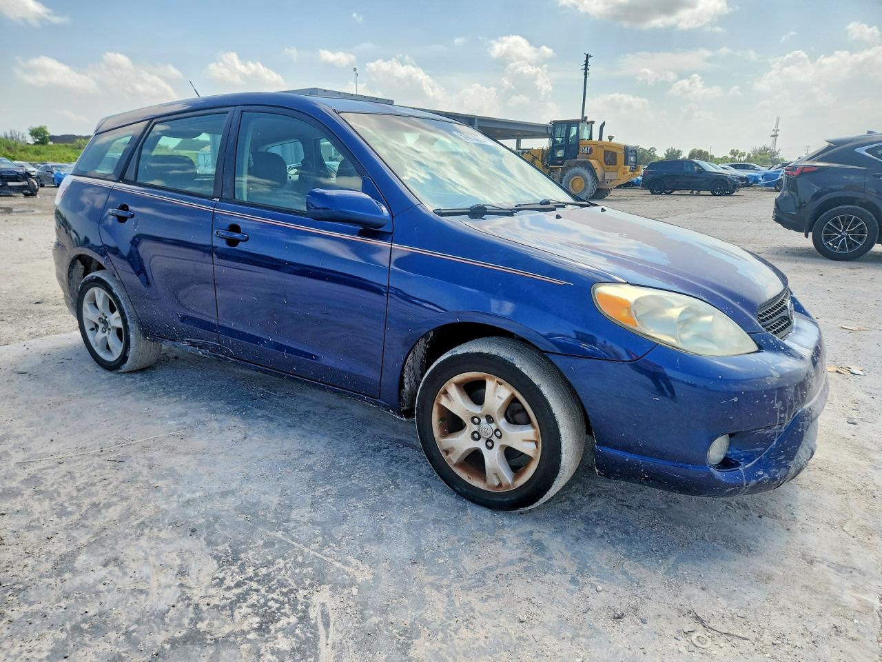 2005 Toyota Corolla Matrix Xr Blue vin: 2T1KR32E85C352118