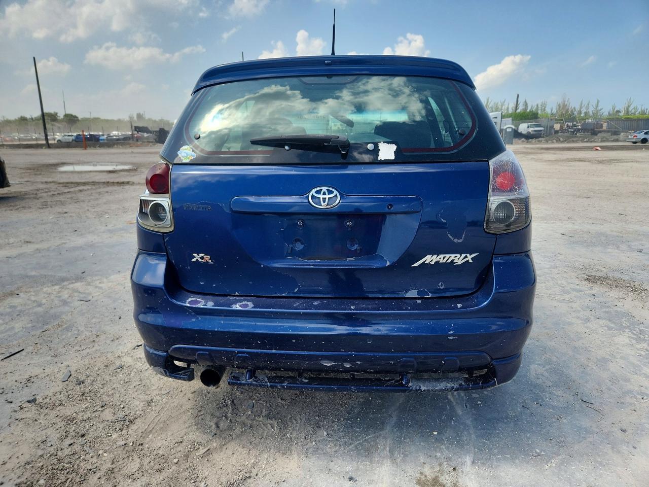 2005 Toyota Corolla Matrix Xr Blue vin: 2T1KR32E85C352118