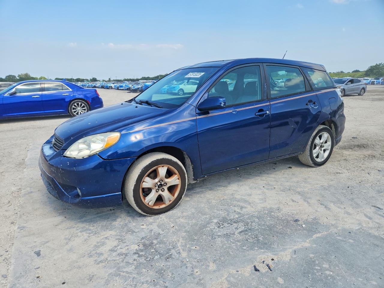 2005 Toyota Corolla Matrix Xr Blue vin: 2T1KR32E85C352118