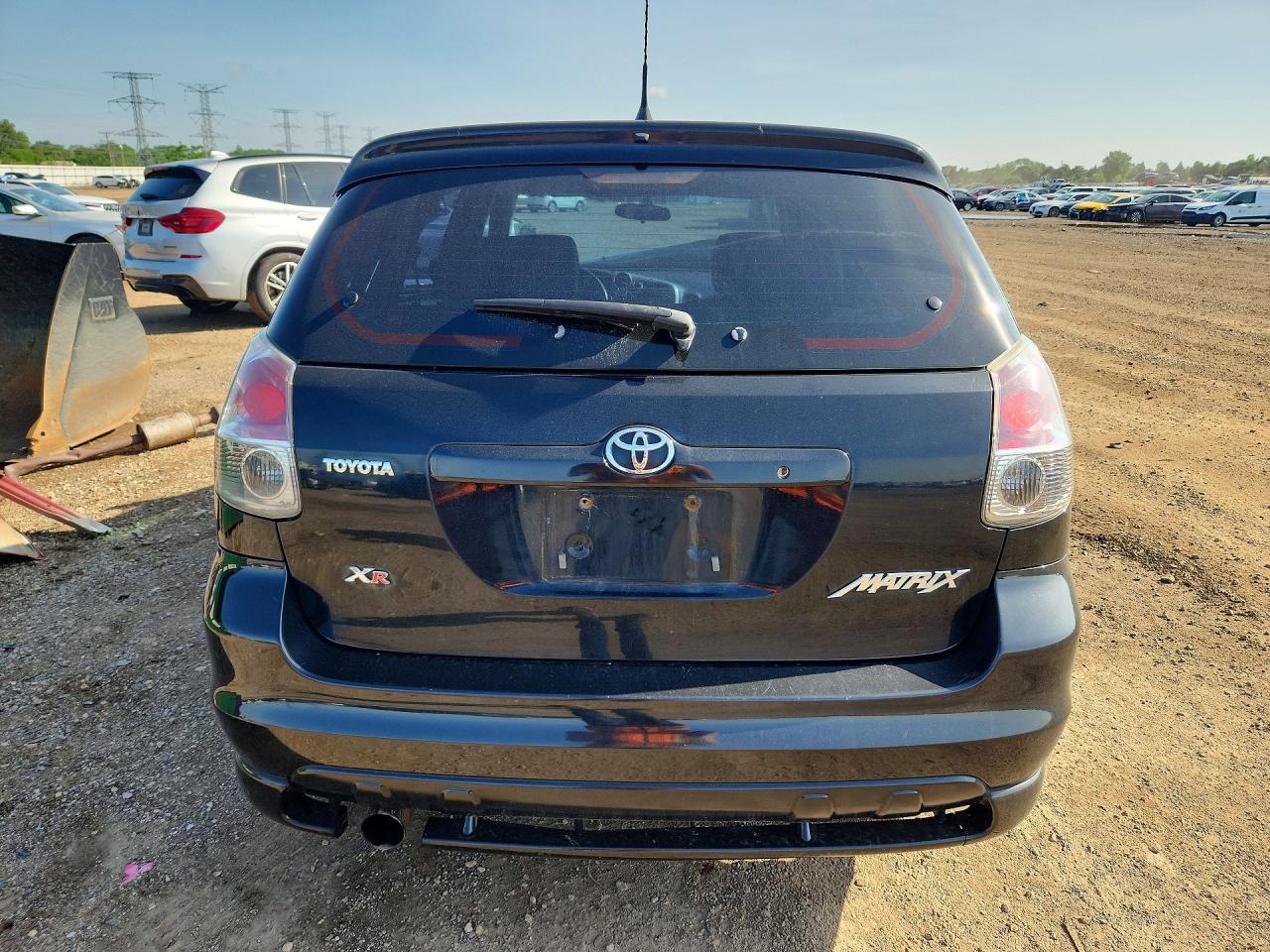 2005 Toyota Corolla Matrix Xr Black vin: 2T1KR32E85C394644