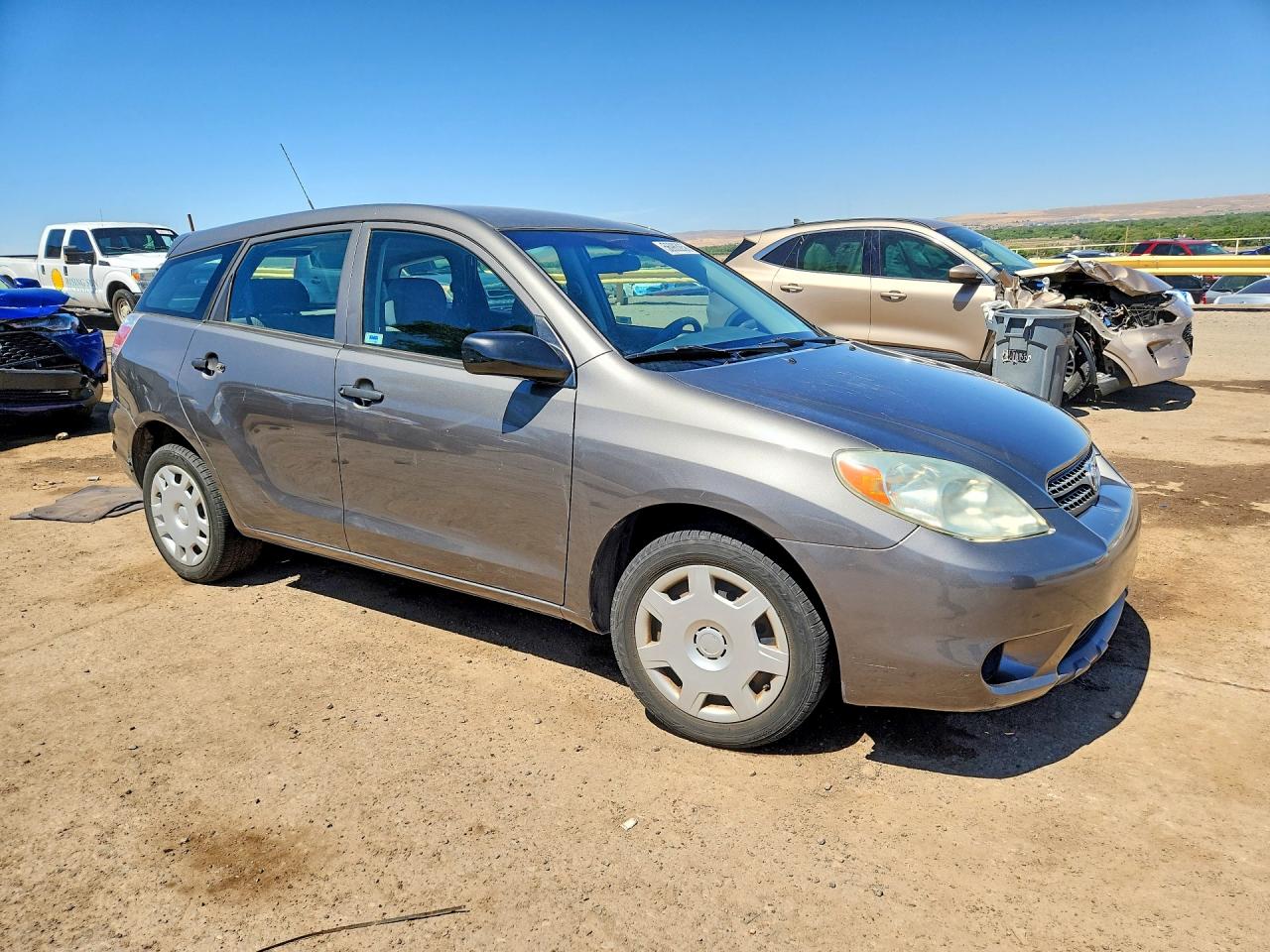 2005 Toyota Corolla Matrix Xr Gray vin: 2T1KR32E85C417260