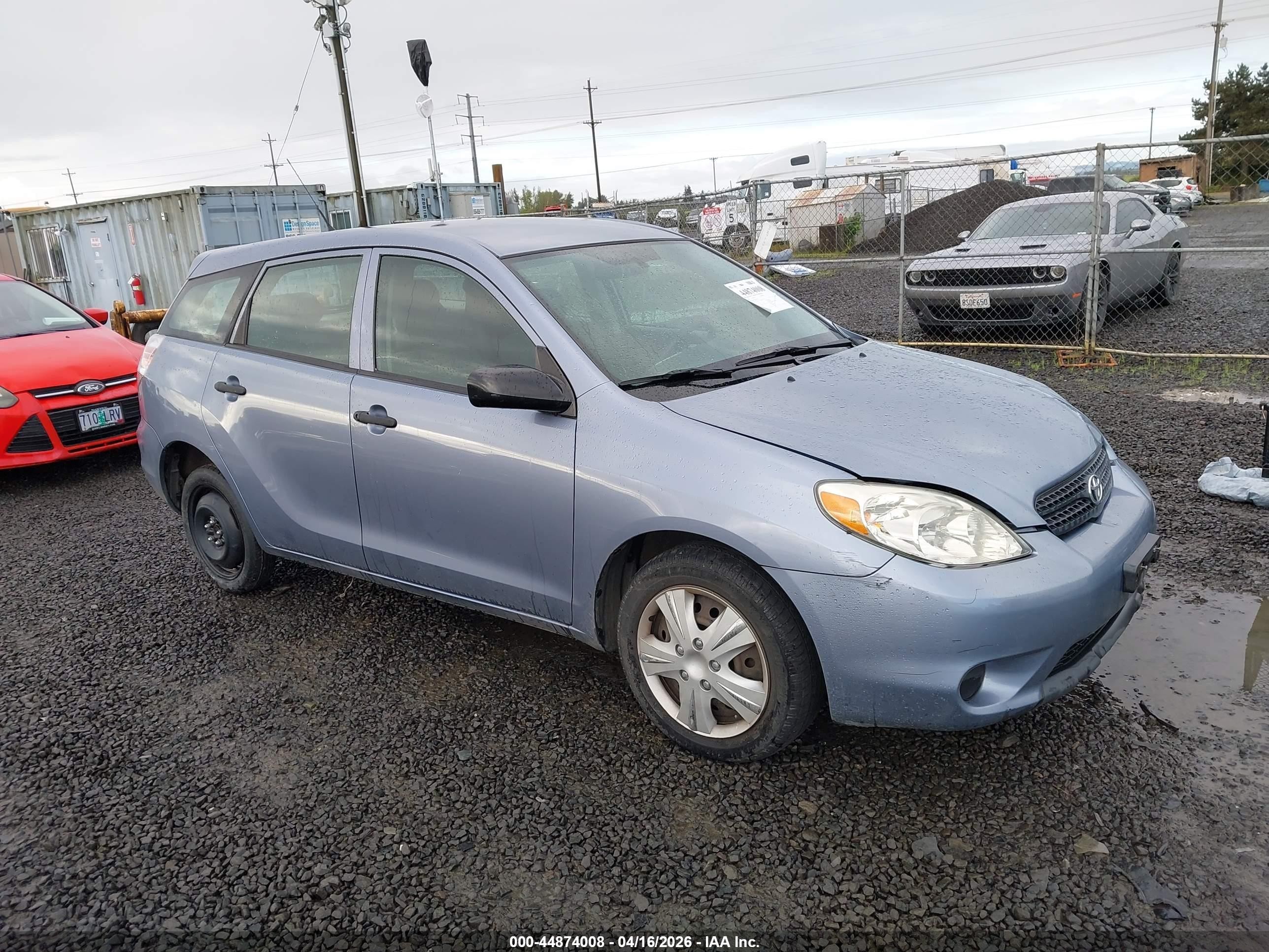 2005 Toyota Matrix Xr Light Blue vin: 2T1KR32E85C493240