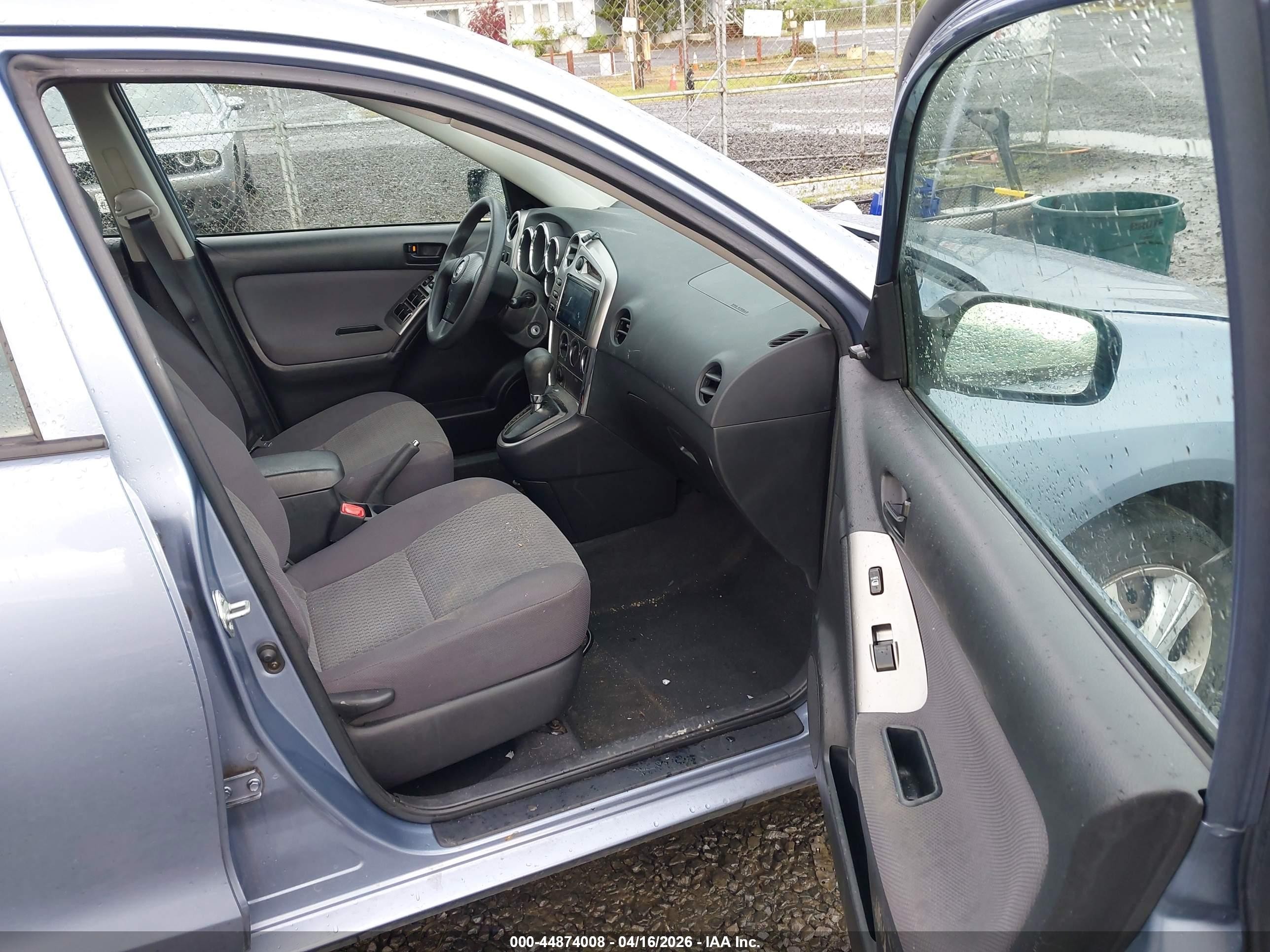 2005 Toyota Matrix Xr Light Blue vin: 2T1KR32E85C493240