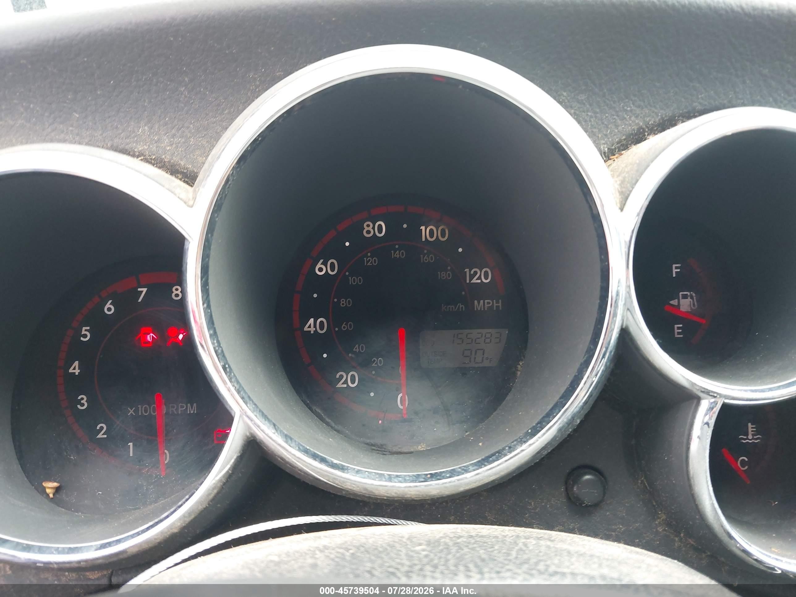 2006 Toyota Matrix Xr White vin: 2T1KR32E86C577690