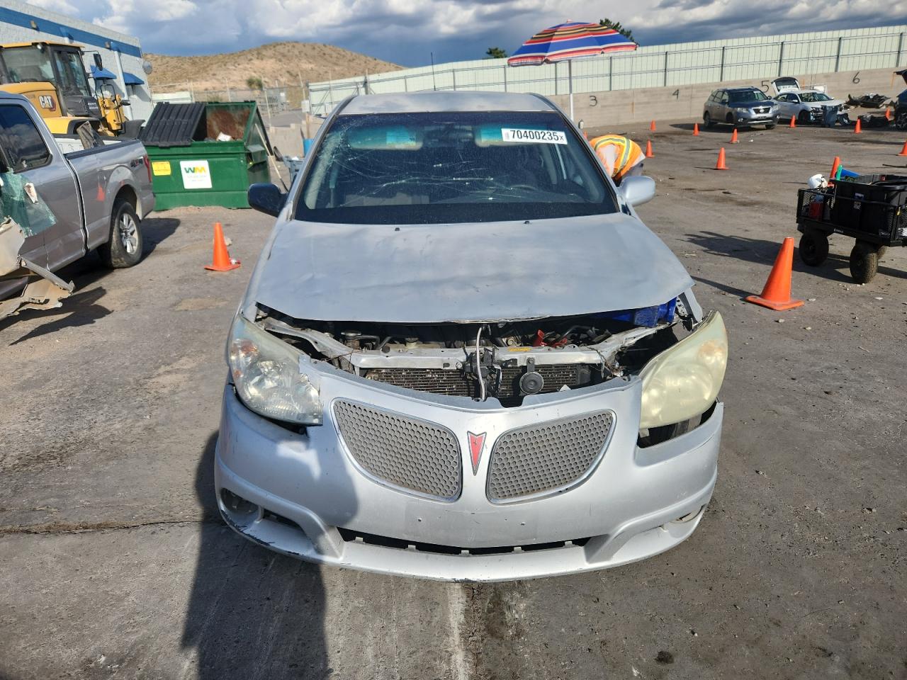 2006 Toyota Corolla Matrix Gray vin: 2T1KR32E86C585448
