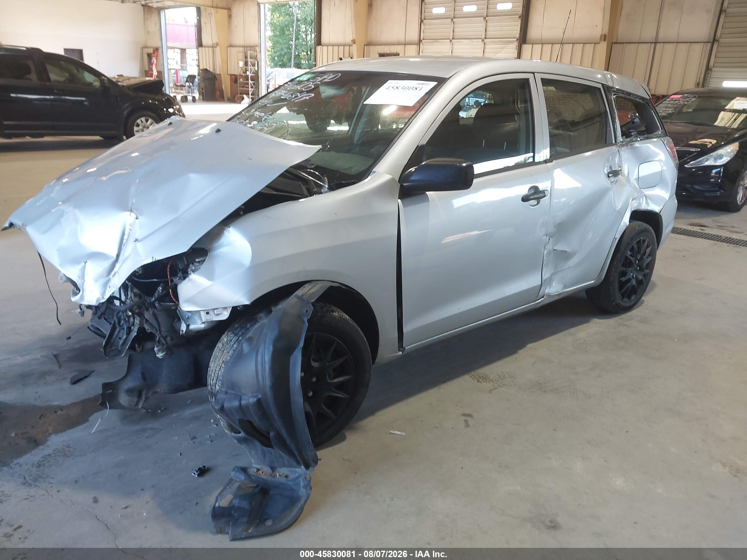 2006 Toyota Matrix   Gray vin: 2T1KR32E86C606847