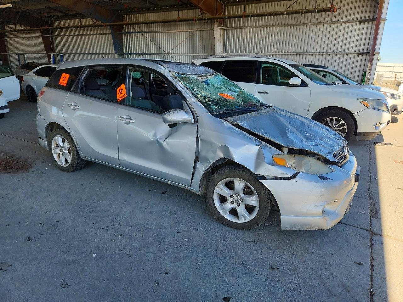 2006 Toyota Corolla Matrix Xr Silver vin: 2T1KR32E86C615063