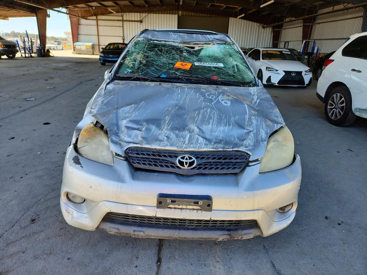 2006 Toyota Corolla Matrix Xr Silver vin: 2T1KR32E86C615063