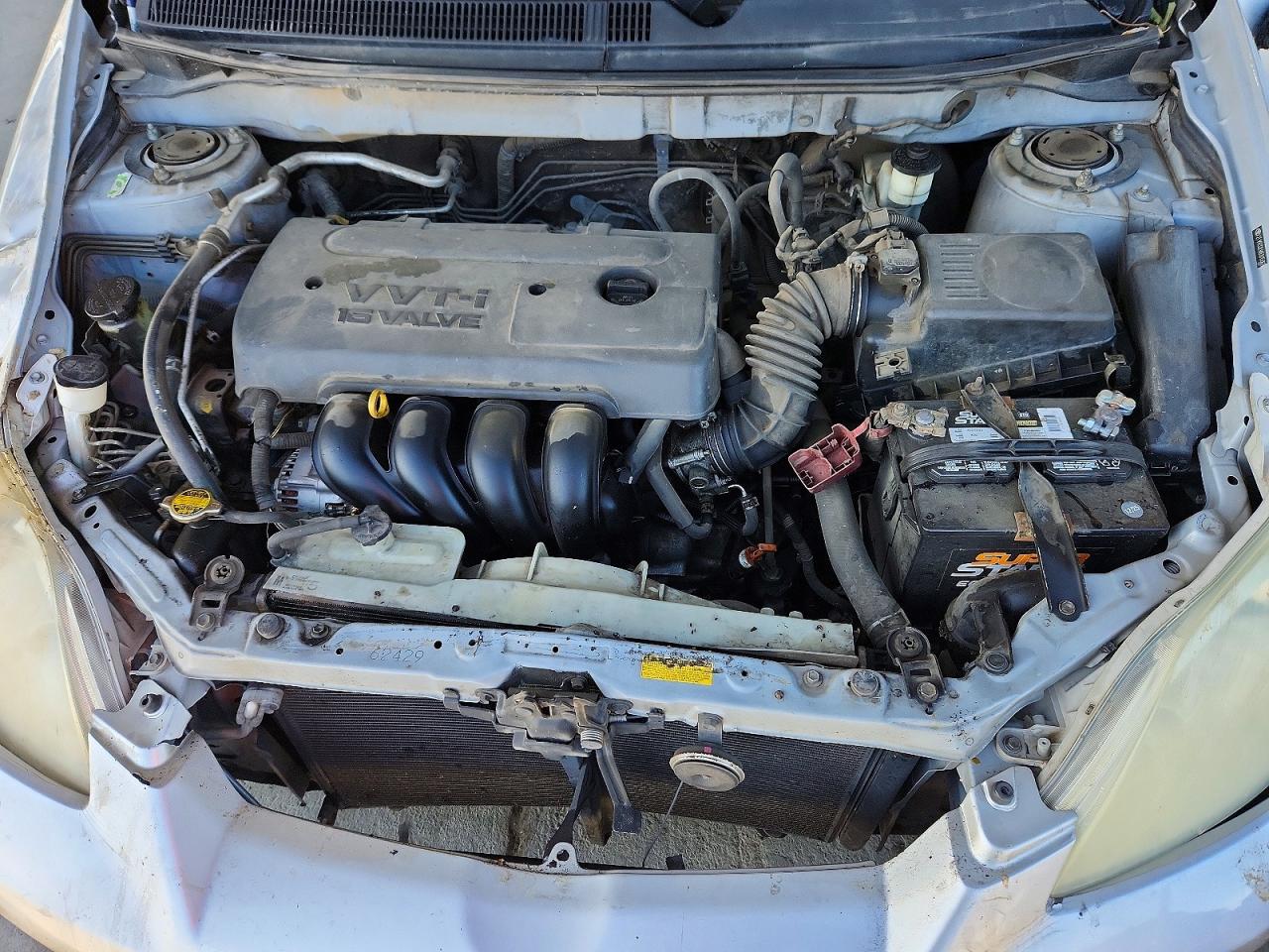 2006 Toyota Corolla Matrix Xr Silver vin: 2T1KR32E86C615063