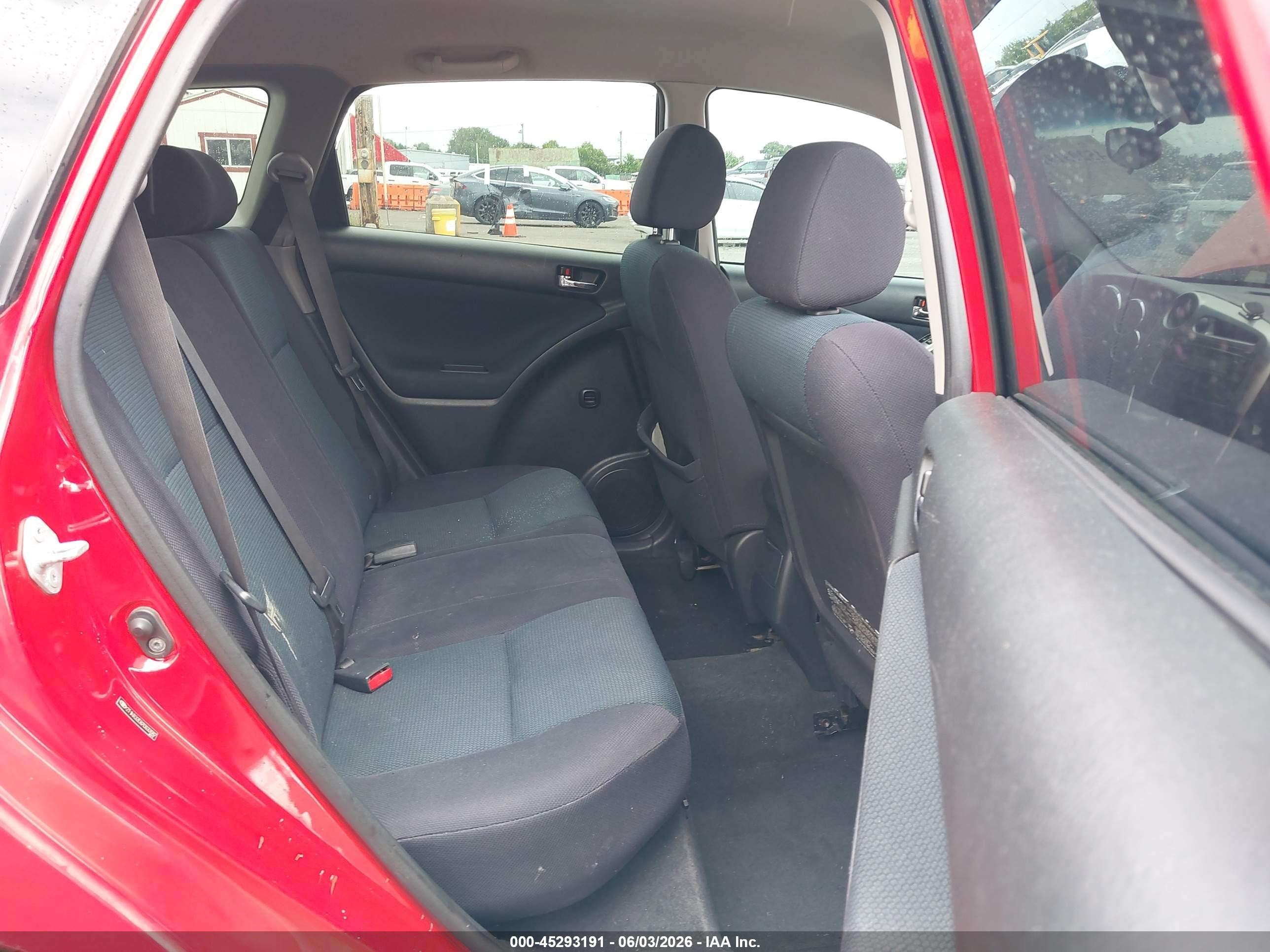 2007 Toyota Matrix Xr Красный vin: 2T1KR32E87C632687