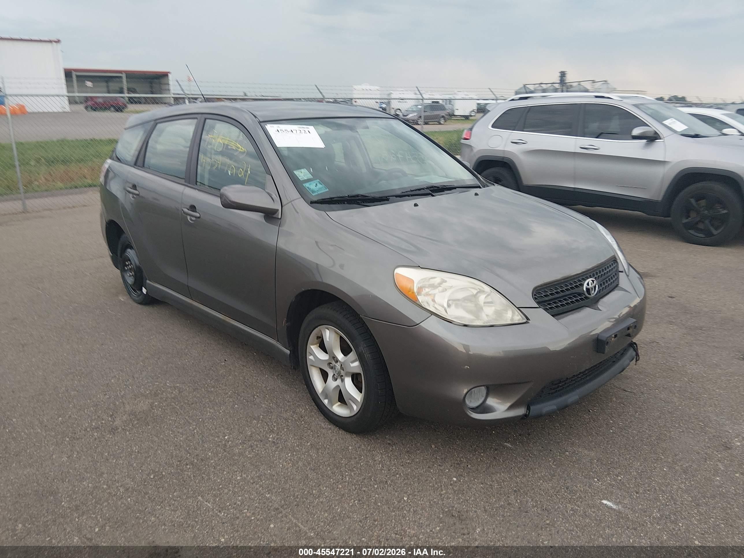 2007 Toyota Matrix Xr Gray vin: 2T1KR32E87C647870