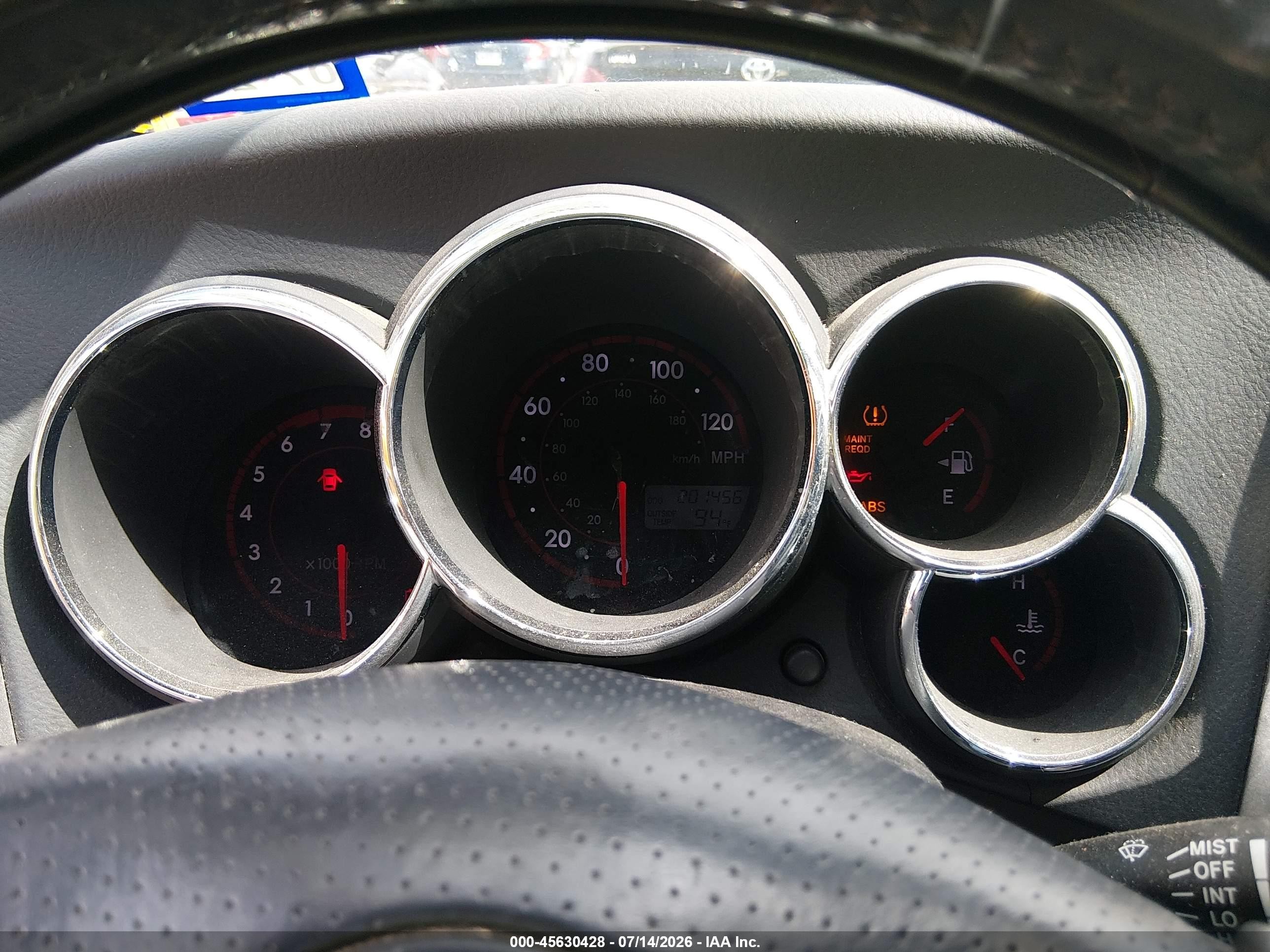 2007 Toyota Matrix Xr Gray vin: 2T1KR32E87C672316