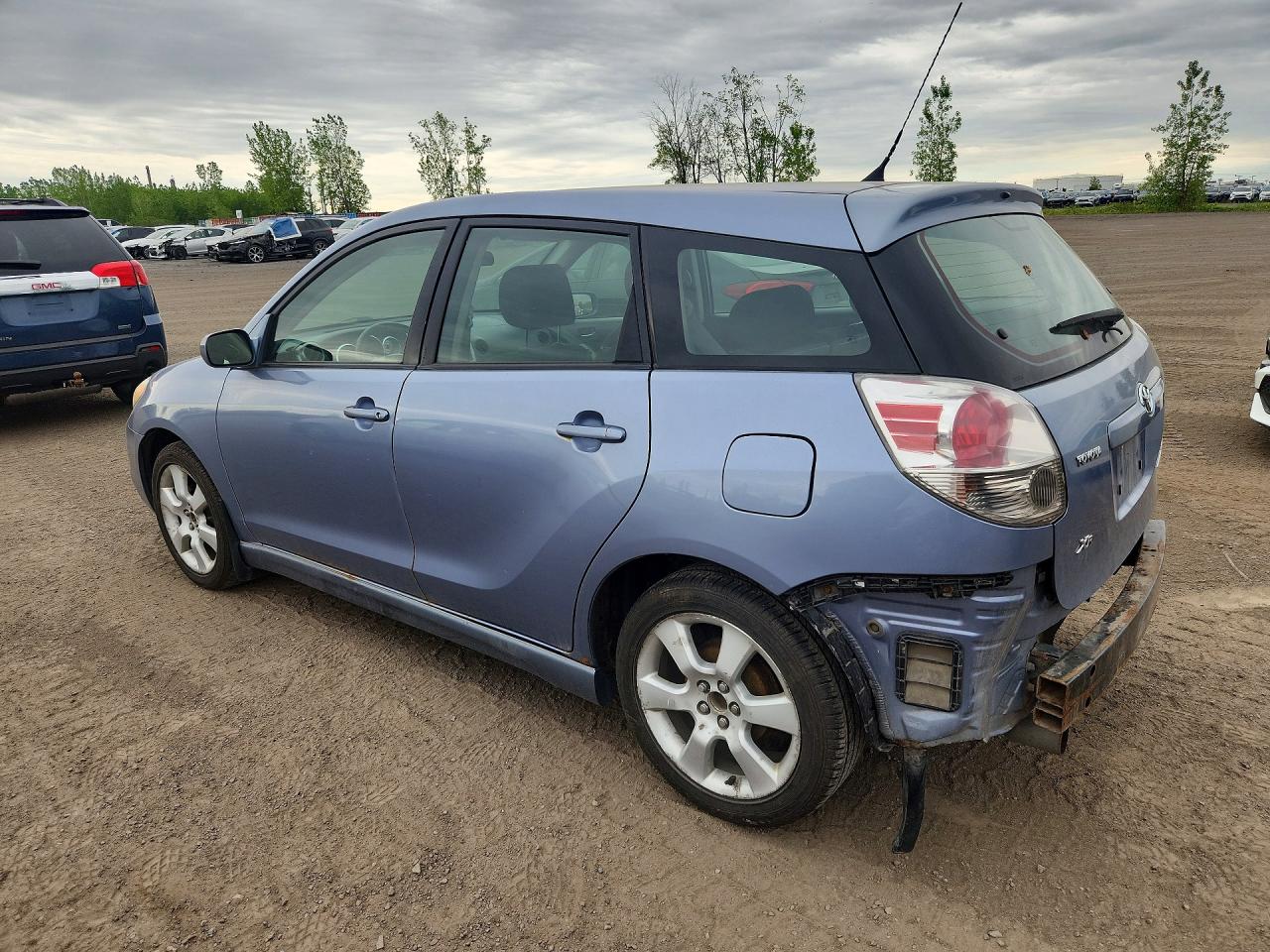 2008 Toyota Corolla Matrix Xr Blue vin: 2T1KR32E88C691093