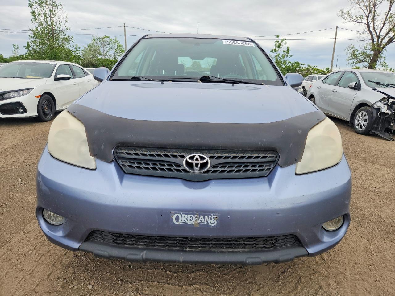 2008 Toyota Corolla Matrix Xr Blue vin: 2T1KR32E88C691093