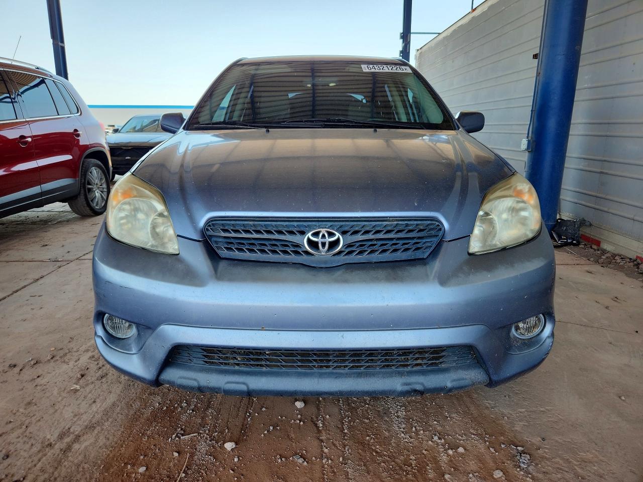 2008 Toyota Matrix Xr Blue vin: 2T1KR32E88C694740