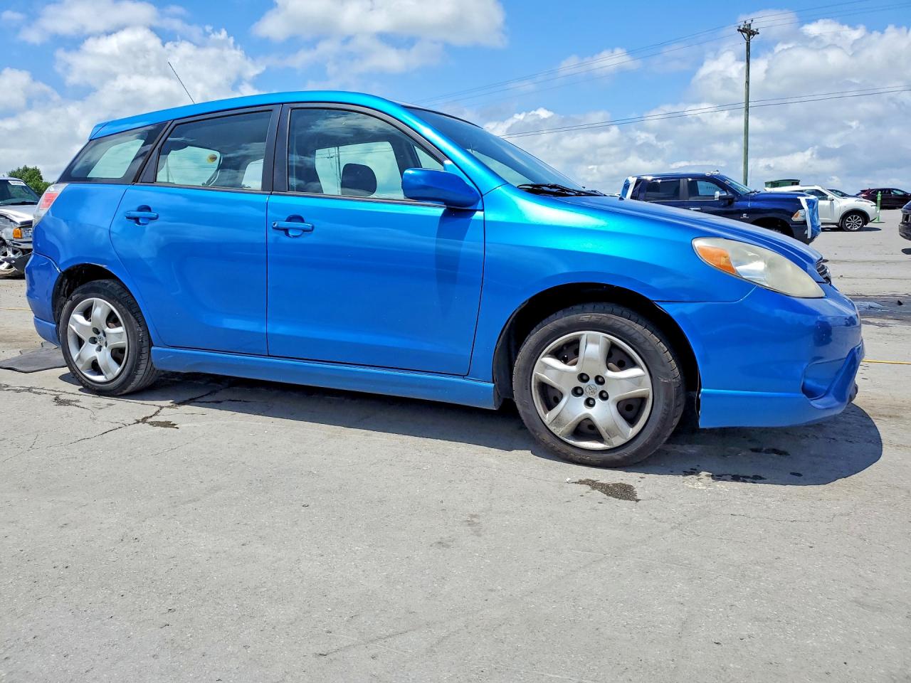 2008 Toyota Corolla Matrix Xr Синий vin: 2T1KR32E88C699310