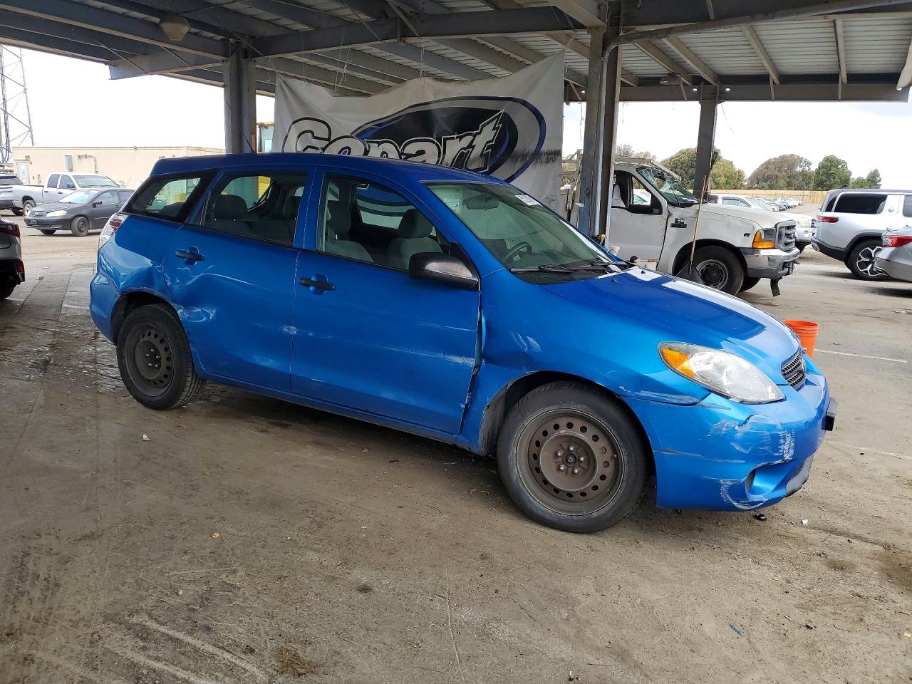 2008 Toyota Corolla Matrix Xr Blue vin: 2T1KR32E88C718857