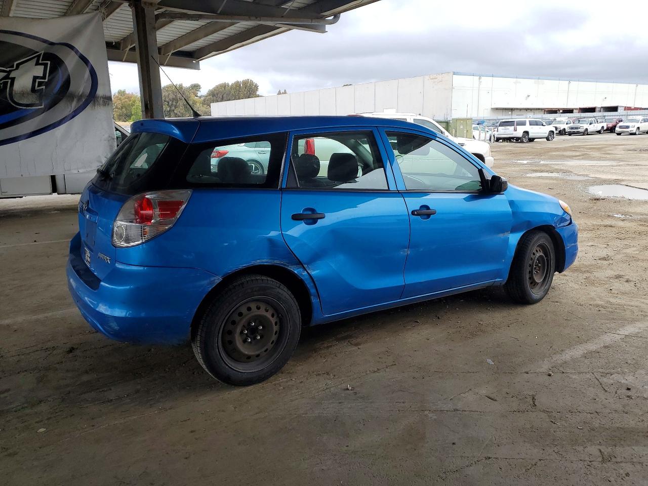 2008 Toyota Corolla Matrix Xr Blue vin: 2T1KR32E88C718857