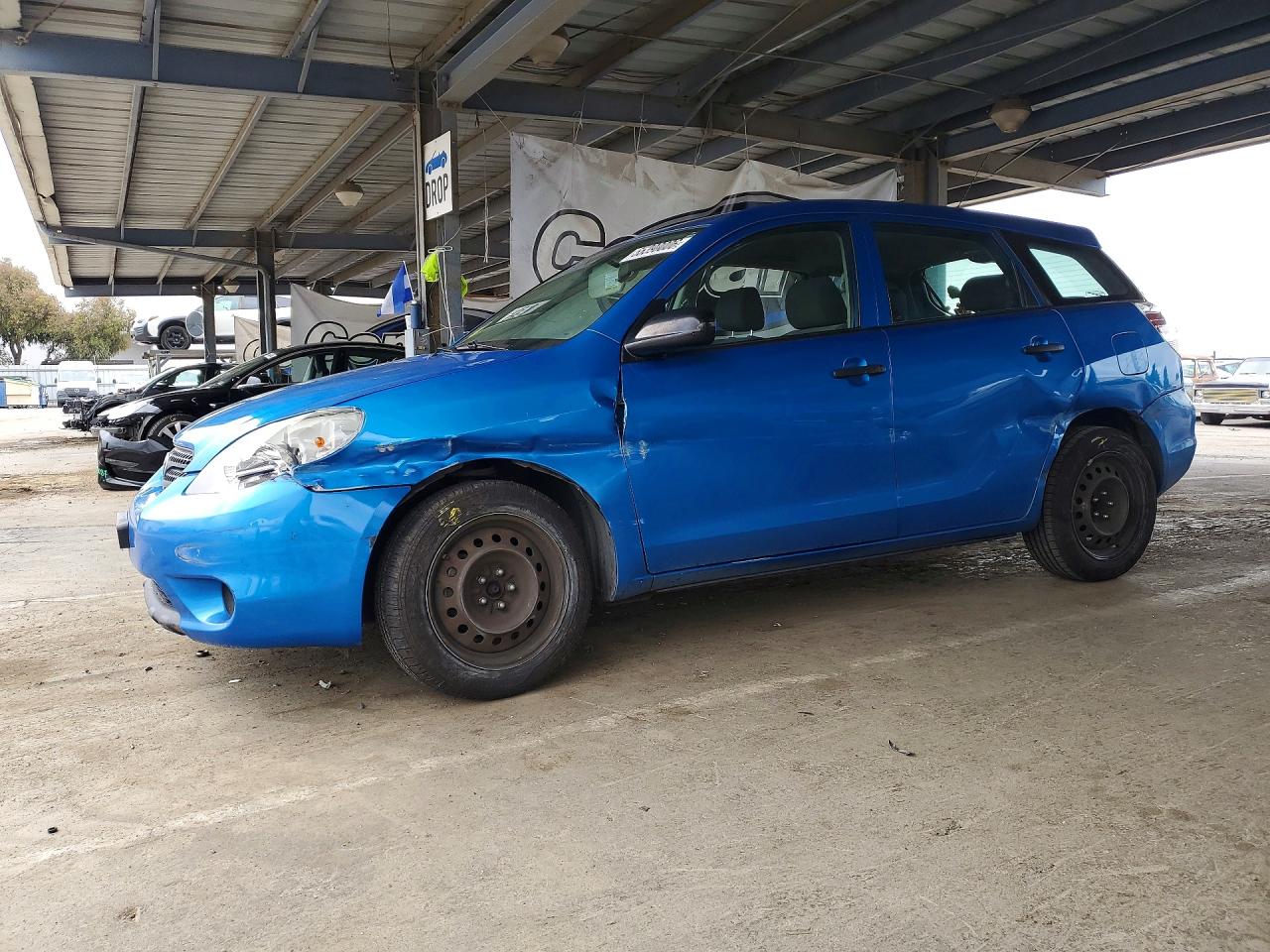 2008 Toyota Corolla Matrix Xr Синий vin: 2T1KR32E88C718857