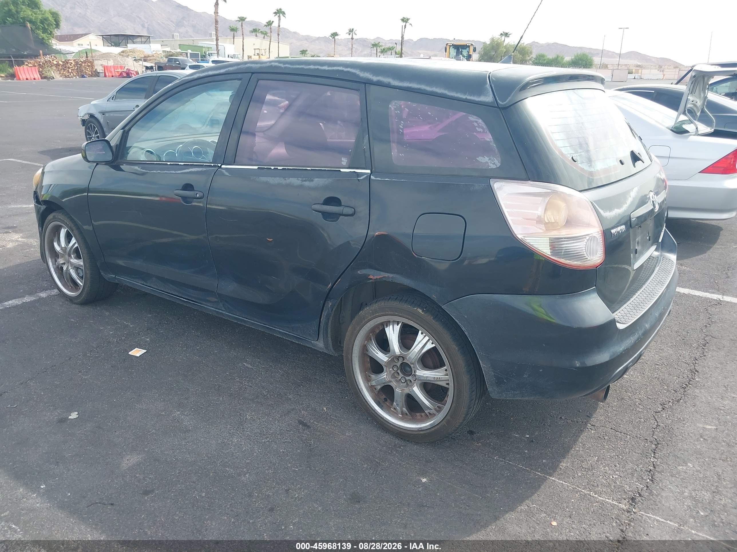 2003 Toyota Matrix Standard Черный vin: 2T1KR32E93C041259