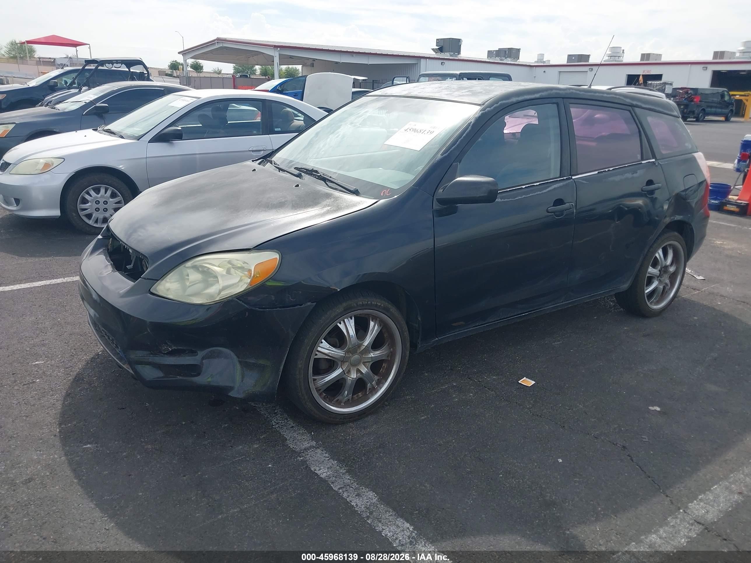 2003 Toyota Matrix Standard Черный vin: 2T1KR32E93C041259