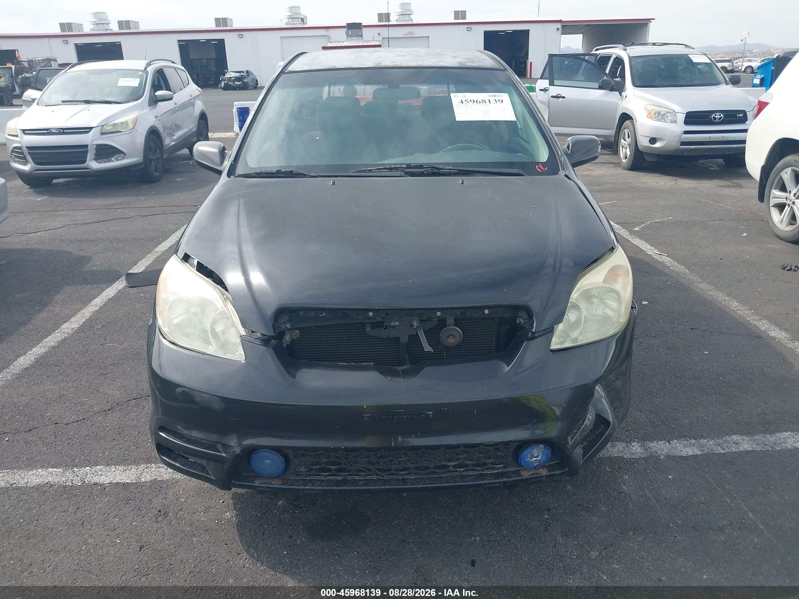 2003 Toyota Matrix Standard Черный vin: 2T1KR32E93C041259